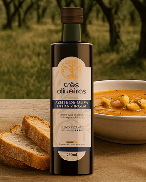 AZEITE DE OLIVA TRÊS OLIVEIRAS PICANTE 250ML
