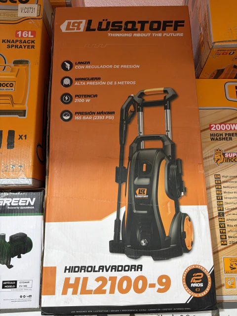 HL2100-9 HIDROLAVADORA ELÉCTRICA • 2100 W