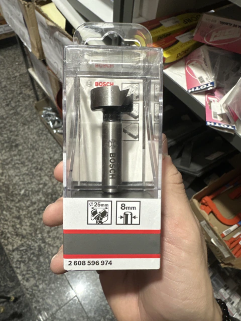 MECHA FRESADORA BOSCH 25 mm 2608596974