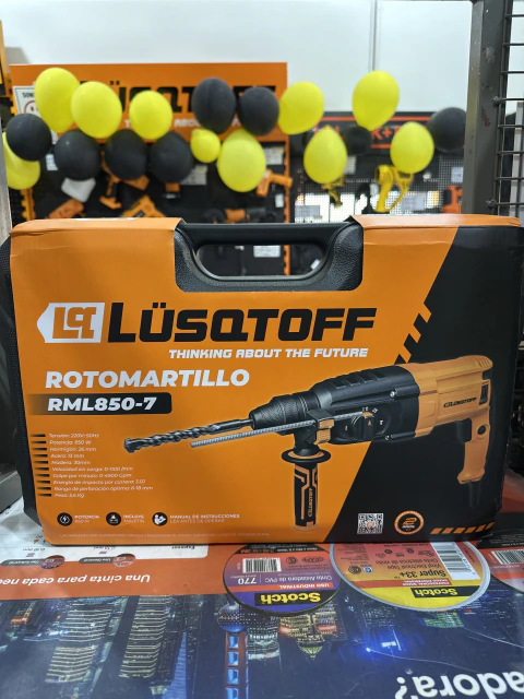 RML850-7 ROTOMARTILLO HORIZONTAL 850W 30 mm 220V LUSQTOFF