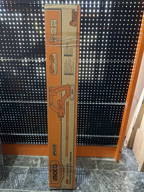 CCVLI202502 VIBRADOR DE HORMIGON A BATERIA S/BATERIA Y SIN CARGADOR 20V INGCO