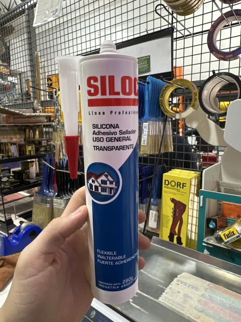 SILICONA TRANSPARENTE SILOC