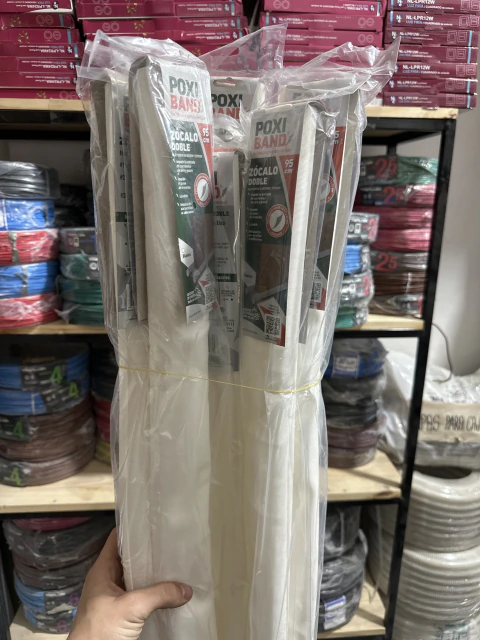 ZÓCALO DOBLE BLANCO POXIBAND