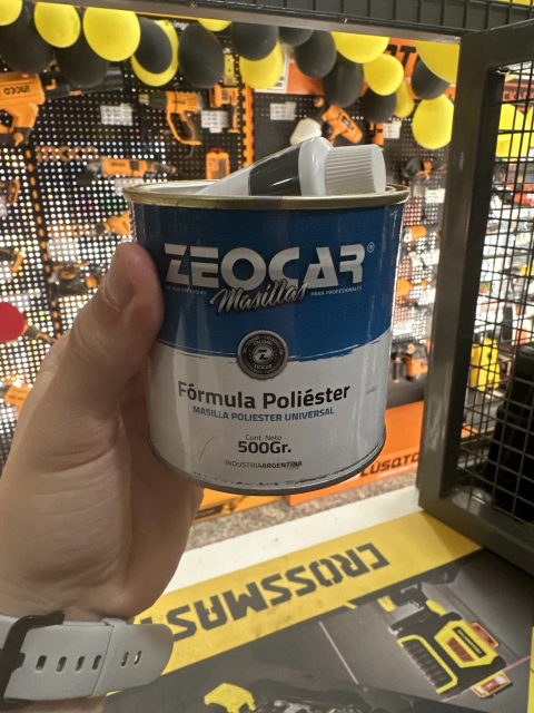 MASILLA PLASTICA 500G ZEOCAR FORMULA POLYESTER