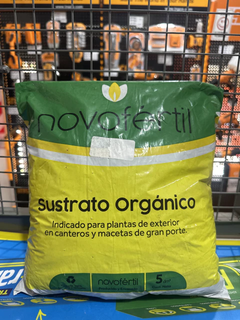 TIERRA COMPOST ORGANICA NOVOFÉRTIL