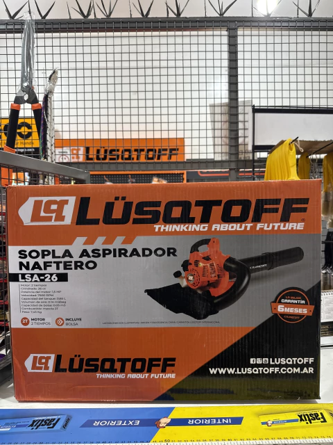 LSA-26 SOPLA ASPIRADORA MOTOR NAFTERO 2T 26CC