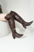 BOTA OVER CAFÉ (6CM) - comprar online