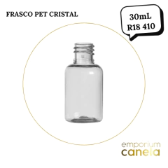 Frasco Pet Cristal - 30mL R18 410
