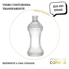 Vidro Cinturinha - 100ml R20 410 Transparente