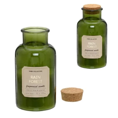 Vela Decorativa Rain Forest 8x16.5 cm - VERDE