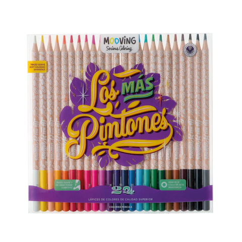 LAPICES DE COLORES MOOVING X24