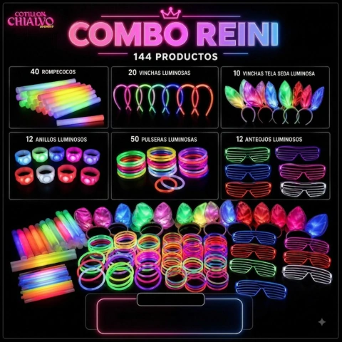 Pack Reini 144 Prods - para 120 personas