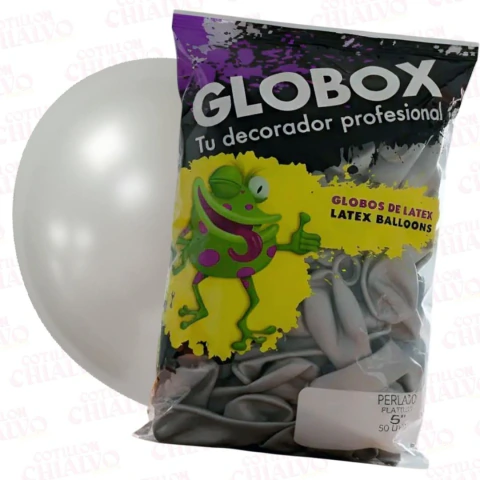 Imagen de Globo Perlado Globox 12" - X50U