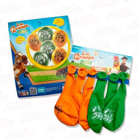 Globos Personaje 12" - X6U - tienda online