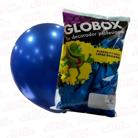 Globo Perlado Globox 12" - X50U - Cotillon Chialvo Eventos