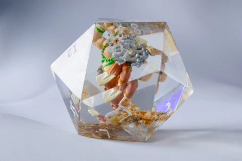 D20 Jumbo Leyends - Dwarf Monk - buy online