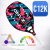 Raquete de Beach Tennis Zand Z Defender 2025 Carbono 18K e EVA High Bal27 Peso338g Nível Iniciante - comprar online