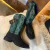 BOTA FEM MAMUTE OIL PRETA 1281 JACOMO - loja online