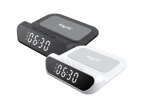 CARGADOR INALAMBRICO RELOJ P/ CELULAR CARGA RAPIDA 15W NISUTA NS-WICHR