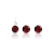 Conjunto Brinco e Pingente Vermelho - comprar online