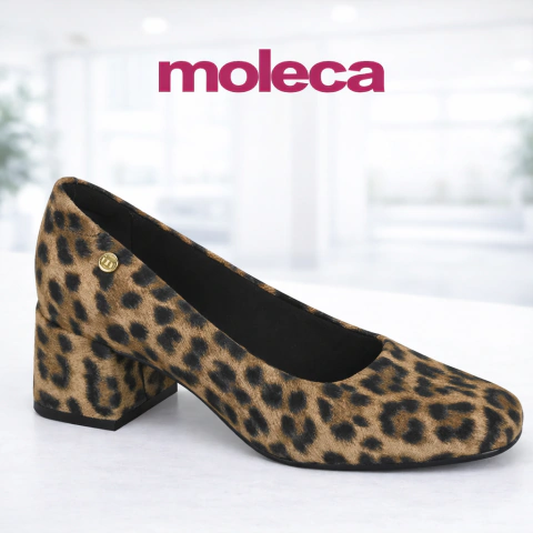 Salto Moleca Estampa Onça 29524