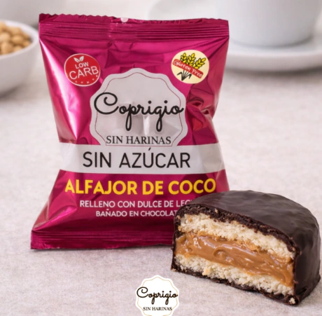 COPRIGIO ALFAJOR KETO S/A COCO RELENO DDL