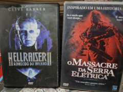 Kit com 14 DVDS de filme de Terror original - Sebo Reinoso 