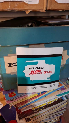 Projetor de slides japonês da marca ELMO Modelo Slide CS - 1960 - comprar online