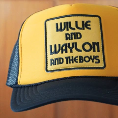 Boné Willie, Waylon And The Boys | Preto e Amarelo