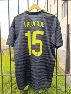 Camisa Real Madrid 22/23 - Away - Valverde - loja online