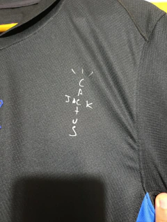 Camisa Barcelona 24/25 - Away Cactus Jack All Black - Lamine Yamal - loja online