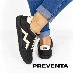 ZAPAS FLOW 3.0 BLACK Talles del 30 AL 34 LINEA CUERO