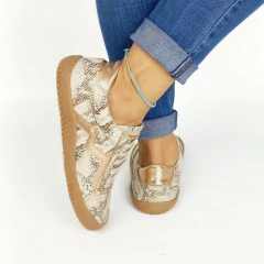 Zapatilla FLOW 3.0 REPTIL 35 AL 41 LINEA CUERO - comprar online