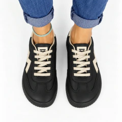 Zapatilla FLOW 3.0 BLACK 42 AL 46 LINEA CUERO