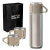 Set Termo Acero Inoxidable 500ml + 3 Tazas Multiuso Beige Libre de BPA - comprar online