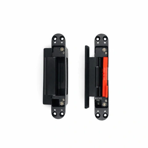 Kit Dobradiça Hidráulica 3D Ajustável com Fechamento Automático para Porta