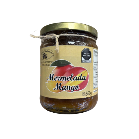 MERMELADA DE MANGO NATURAL DELICIAS SINALOENSES 550 G.