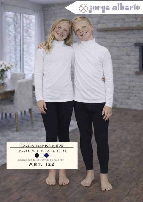 POLERA TERMICA NIÑOS MAXIMA - comprar online
