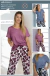 Pijama algodon Manga larga Pantalon largo NORALE - comprar online