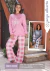 Pijama jersey liso. Pantalon jersey estampado MIJAL - comprar online