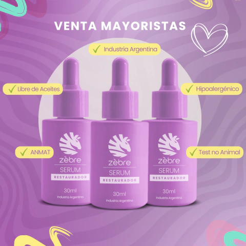 Mayoristas · Serum Restaurador Zèbre