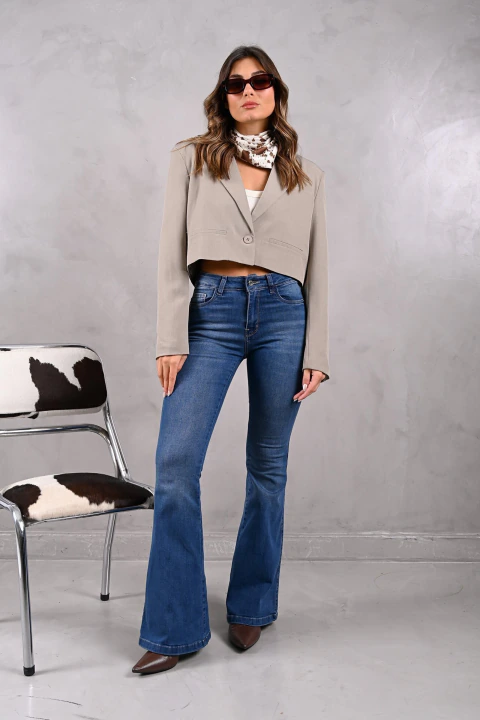 ART-3890 | | OXFORD VAINILLA LOCALIZADO ELASTIZADO GORSI JEANS