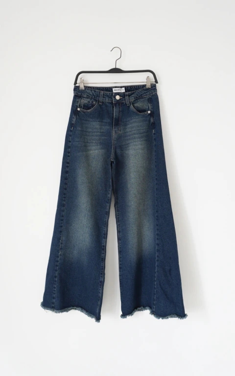 ART-R1818MAT | SUPER WIDE AZUL MATIZADO CON DEFLECADO Y BIGOTES RIGIDO TALLES DEL 36 AL 44 INQUIETA GGG