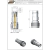 Adaptador BNC 50 Ohms Fêmea x TNC Macho KLC-15 - STM Telecom