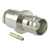 Conector Bnc 50 Ohms Fêmea Reto Prensa Cabo Rg/rgc-58 Lf-3 Níquel