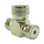 Adaptador Divisor UHF Fêmea SO239 x UHF Fêmea SO239 x UHF Fêmea SO239 x