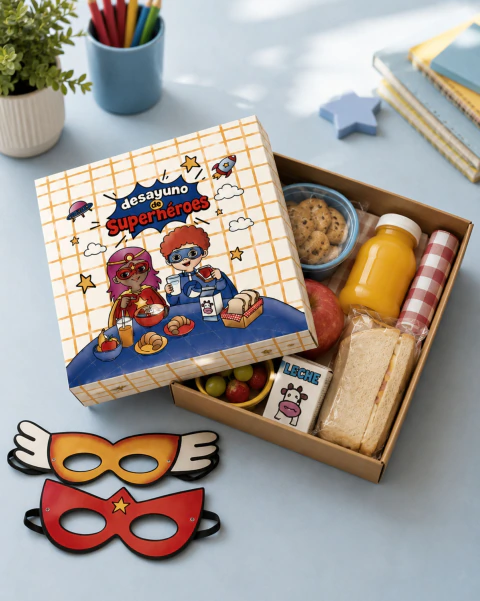 BOX DESAYUNO - Diseño Supremo + Antifaz