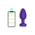 PLUG ANAL AVELUDADO COM VIBRO – APLICATIVO