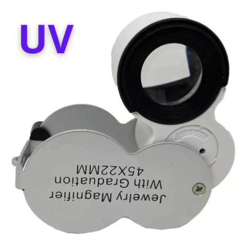 LUPA TRIPLET 45X ULTRAVIOLETA
