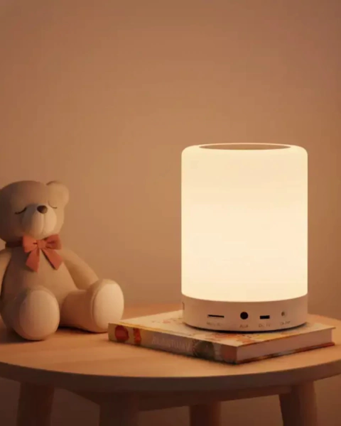 Luz de noche con bluetooth